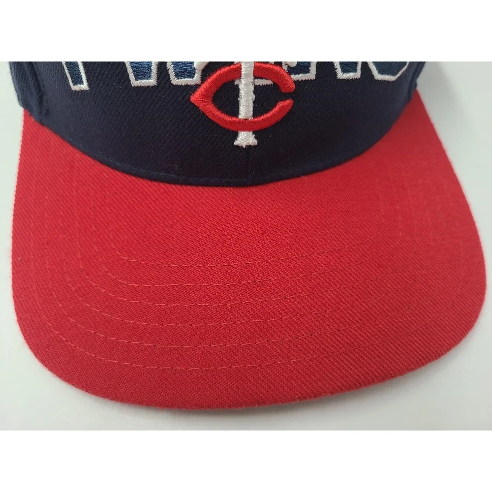 Minnesota Twins American Needle Cooperstown Snapback Hat Cap Wool Blend MLB Blue